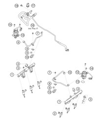 Conduite de distribution de carburant 911 (992) GT3 CUP 2021