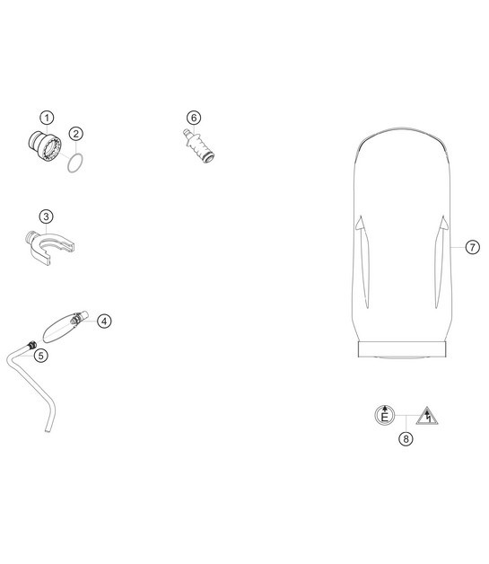 Diagram 0.0-01 Porsche Cayenne Turbo V8 4.8L Petrol 500HP Accessories & others 