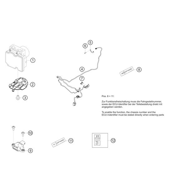 Diagram 0.0-04 Porsche 992 GT3 RS 4.0L 