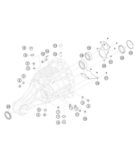Diagram 3.3-11 Porsche Cayenne Turbo S E-Hybrid V8 4.0L 550Hp 