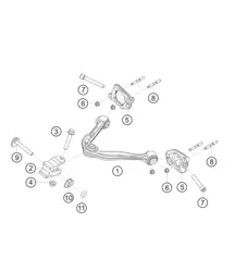 Braccio oscillante superiore 911 (992) GT3 CUP 2021