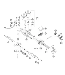 Brake actuation 911 (992) GT3 CUP 2021