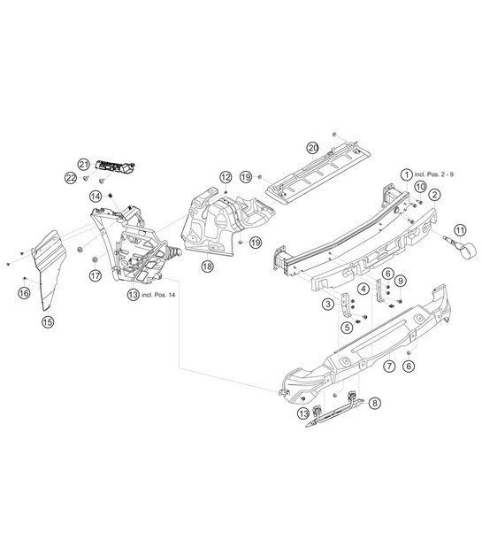 Diagram 8.8-12 Porsche 911 & 912 (1965-1989) Body