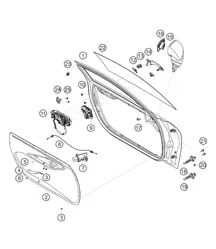 Doors 911 (992) GT3 CUP 2021