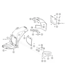 挡泥板护板 911 (992) GT3 CUP 2021