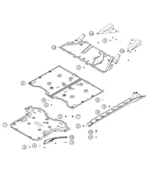 911（992）GT3 CUP 2021 款底盘饰板