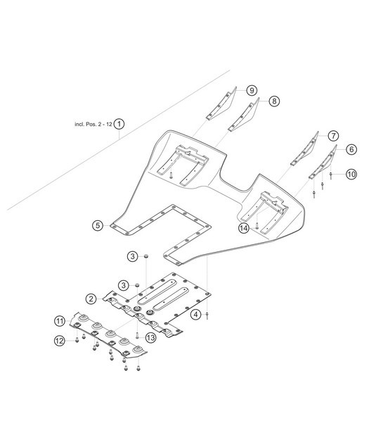 Diagram 8.8-08 Porsche 911 & 912 (1965-1989) Body