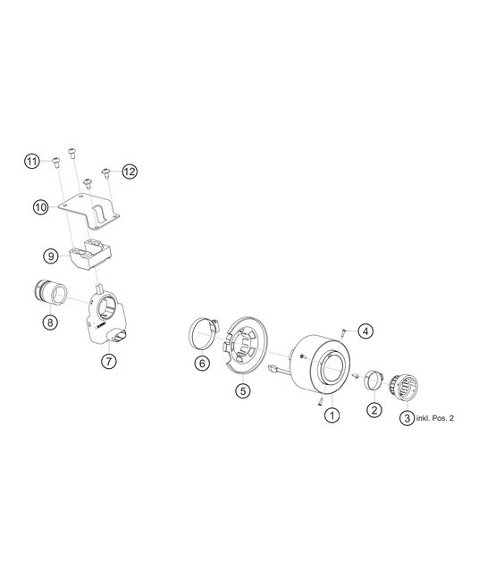 Diagram 9.9-11 Porsche Cayman S 3.4L 987C 2005-08 Electrical equipment
