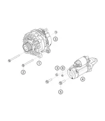 Generador y Arranque 911 (992) GT3 CUP 2021