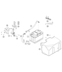 Batterie und Hauptrelais 911 (992) GT3 CUP 2021