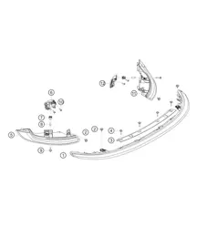 Fanale posteriore 911 (992) GT3 CUP 2021