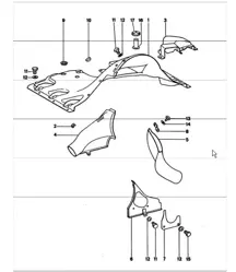air duct 911 TURBO 1975-77