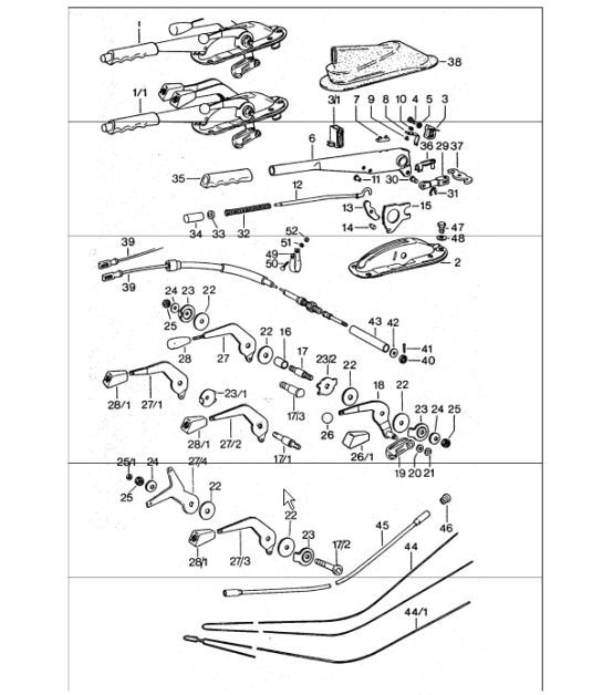 Diagram 701-05 Porsche 卡宴 Coupe E-Hybrid V6 3.0L 340Hp 