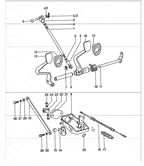 Hand Lever System, Pedal Cluster  911/912 (1965-1989)