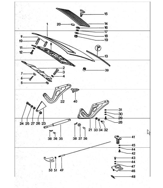 Diagram 803-05 Porsche 卡宴 3.2L V6 2003 年>>  车身