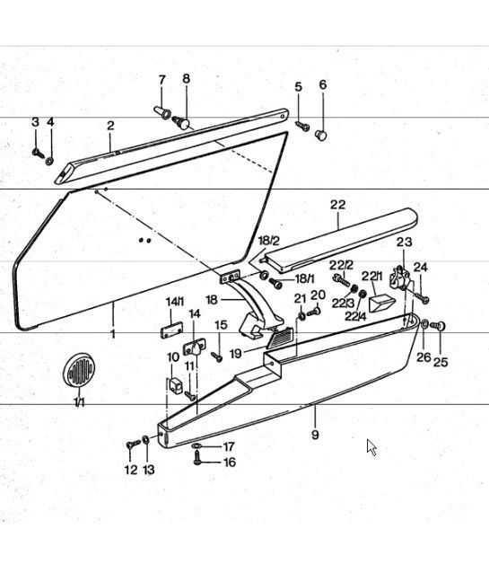 Diagram 807-10 Porsche 卡宴 V6 3.6L 汽油 300Hp  车身