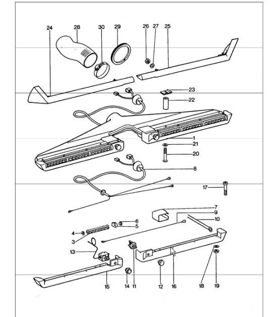 Diagram 813-35 Porsche 996 GT3 MKI 1999-02  车身