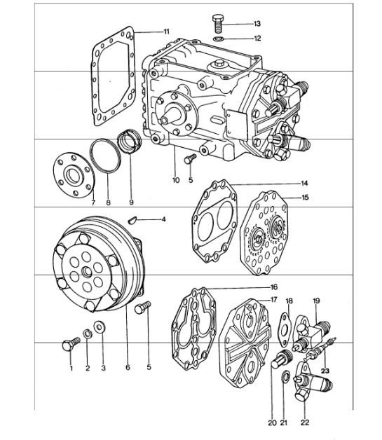 Diagram 813-40 Porsche 911 & 912 (1965-1989) Body