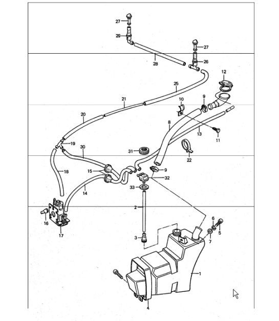 Diagram 904-30 Porsche Macan GTS Petrol 3.0L V6 360Bhp Electrical equipment