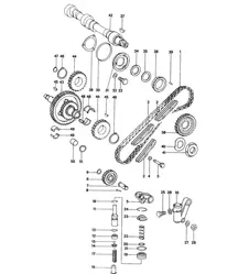 阀门控制 - 右 - 914-6 1970-76