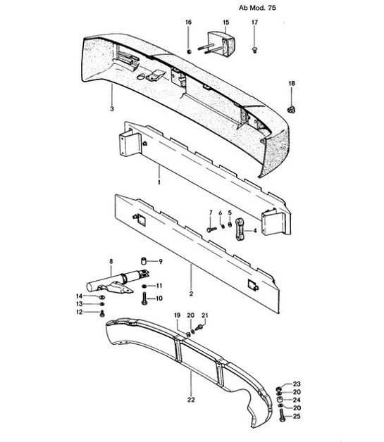 Diagram 802-010 Porsche Cayman S 3.4L 987C 2005-08 Body