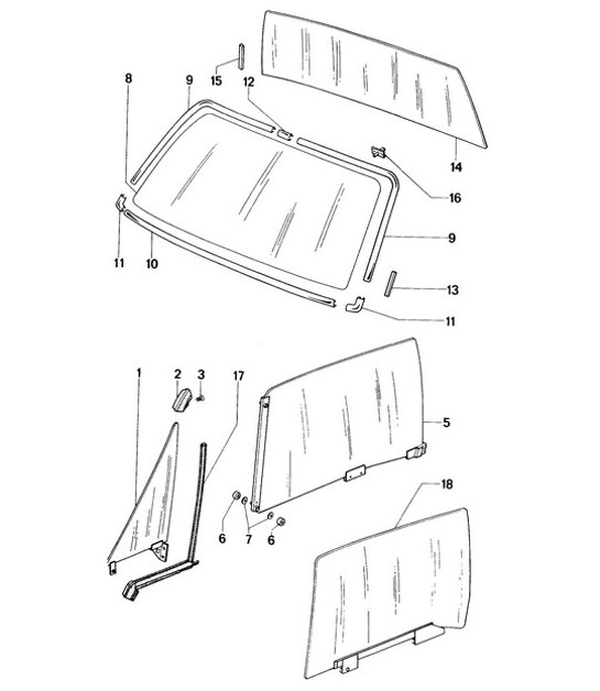 Diagram 805-000 Porsche Cayenne Coupé V6 3.0L benzina 340 CV 