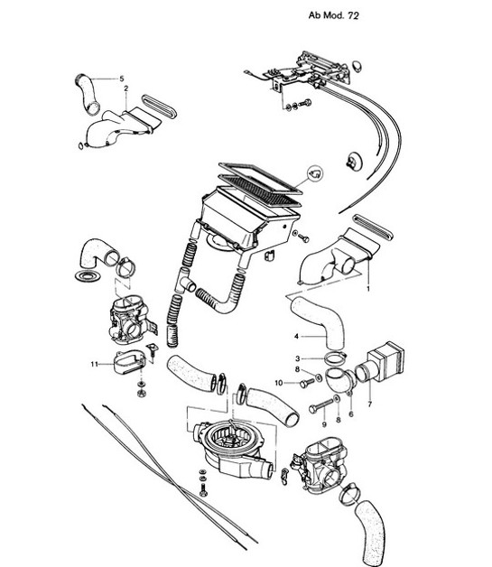 Diagram 813-005 Porsche 996 C2 3.6L 09/01-2005 Body