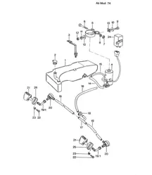 Scheinwerferreinigungsanlage 914 1974>>