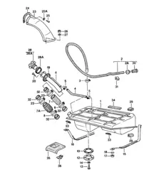 Fuel tank 924 1976-79