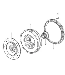 Clutch 924 TURBO 1979