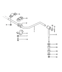 Stabilizzatore 924 1976-79