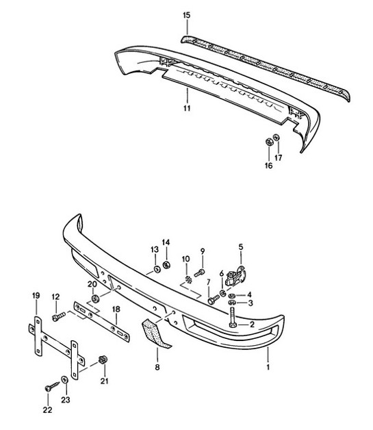 Diagram 802-000 Porsche 开曼718C(982C)2017>>  车身