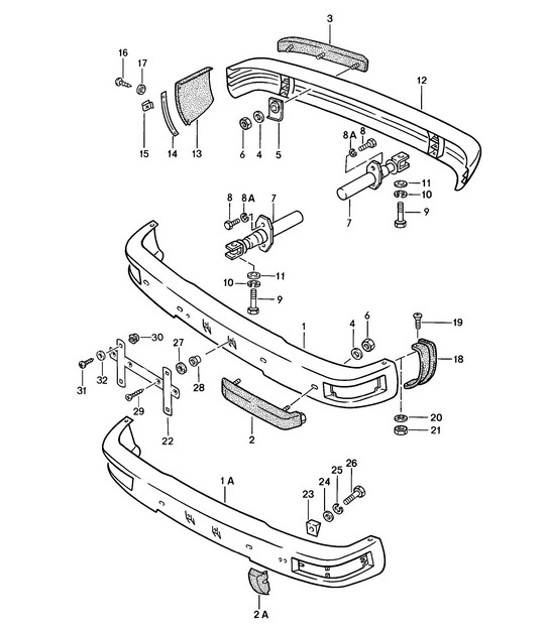 Diagram 802-005 Porsche 卡宴 E-Hybrid V6 3.0L 470Hp 