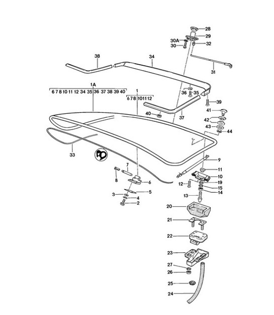 Diagram 803-005 Porsche Macan S 汽油 3.0L V6 354Bhp 