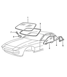 Vetri per finestre 924 1976-79