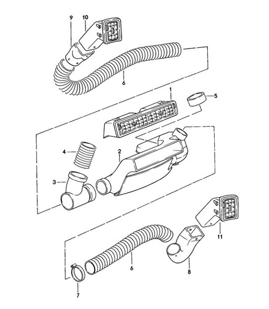 Diagram 813-015 Porsche 997 (911) MK2 2009-2012 Body