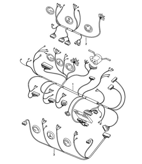 Diagram 902-025 Porsche Cayenne Turbo E-Hybrid V8 4.0L 739Hp 