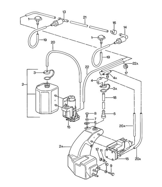 Diagram 904-010 Porsche 997 MKII Carrera C2 3.6L 2009>> Electrical equipment