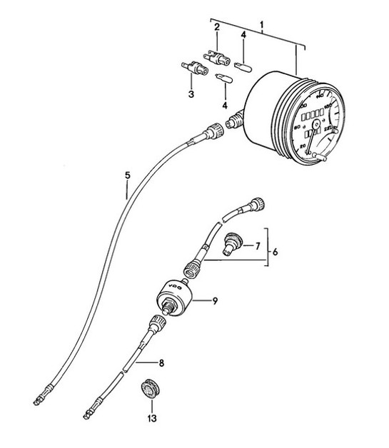Diagram 906-010 Porsche Cayenne Coupé E-Hybrid V6 3.0L 340 PS 