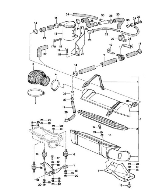 Diagram 106-005 Porsche 9J1.1 Taycan Turbo S 2020-24 