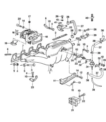 K-jetronic - 3 - 924 1980 - 1985