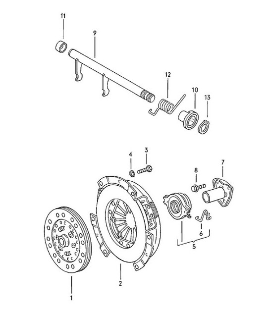 Diagram 301-015 Porsche 991.1 Carrera C4S / GTS 3.8L (400/430 Bhp) 2012-16 Transmission