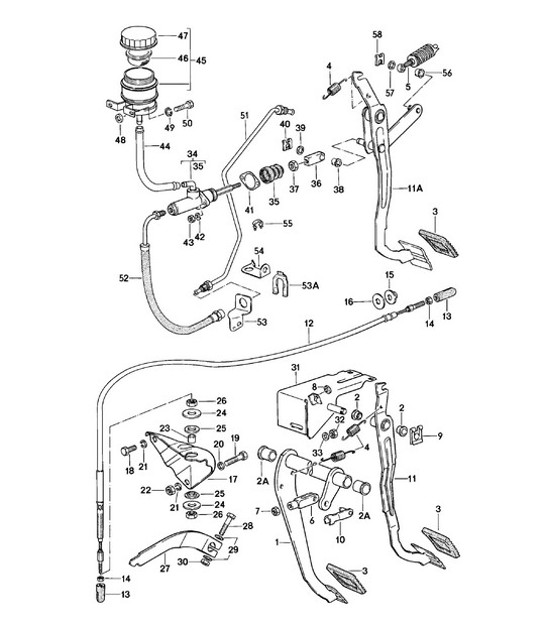 Diagram 702-005 Porsche 971.2 Panamera Turbo S E-Hybrid 4.0L V8 2021-23 