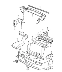 Bumper / Spoiler / Air guide - FRONT - 924 GT 1980 - 1985