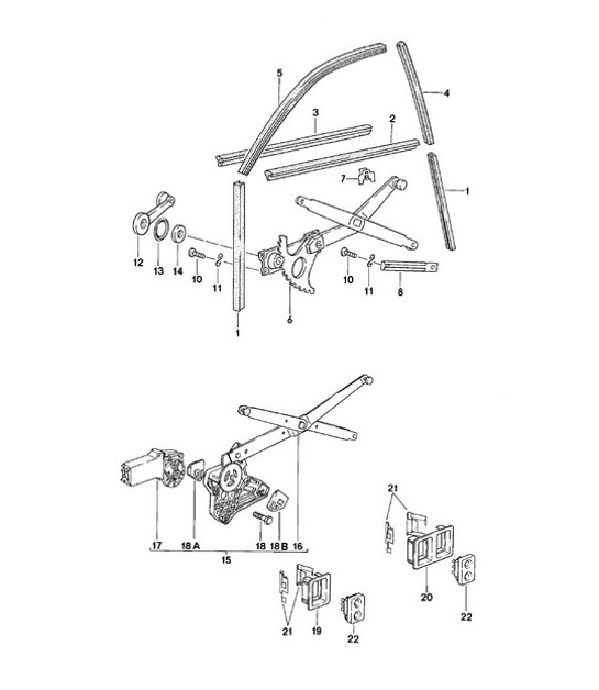 Diagram 804-015 Porsche 914 (1970-1976) Body