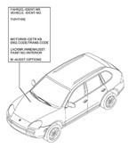 Accessories & others  Cayenne 9PA (955) 2003-2006