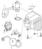 Fuel System, Exhaust System Cayenne MK1 (955) 2003-2006