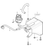 Fuel System, Exhaust System Cayenne MK1 (955) 2003-2006
