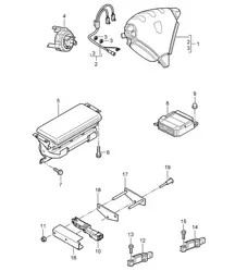 Airbag Cayenne 9PA (955) 2003-06