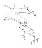 Rear Axle Cayenne 9PA (955) 2003-2006